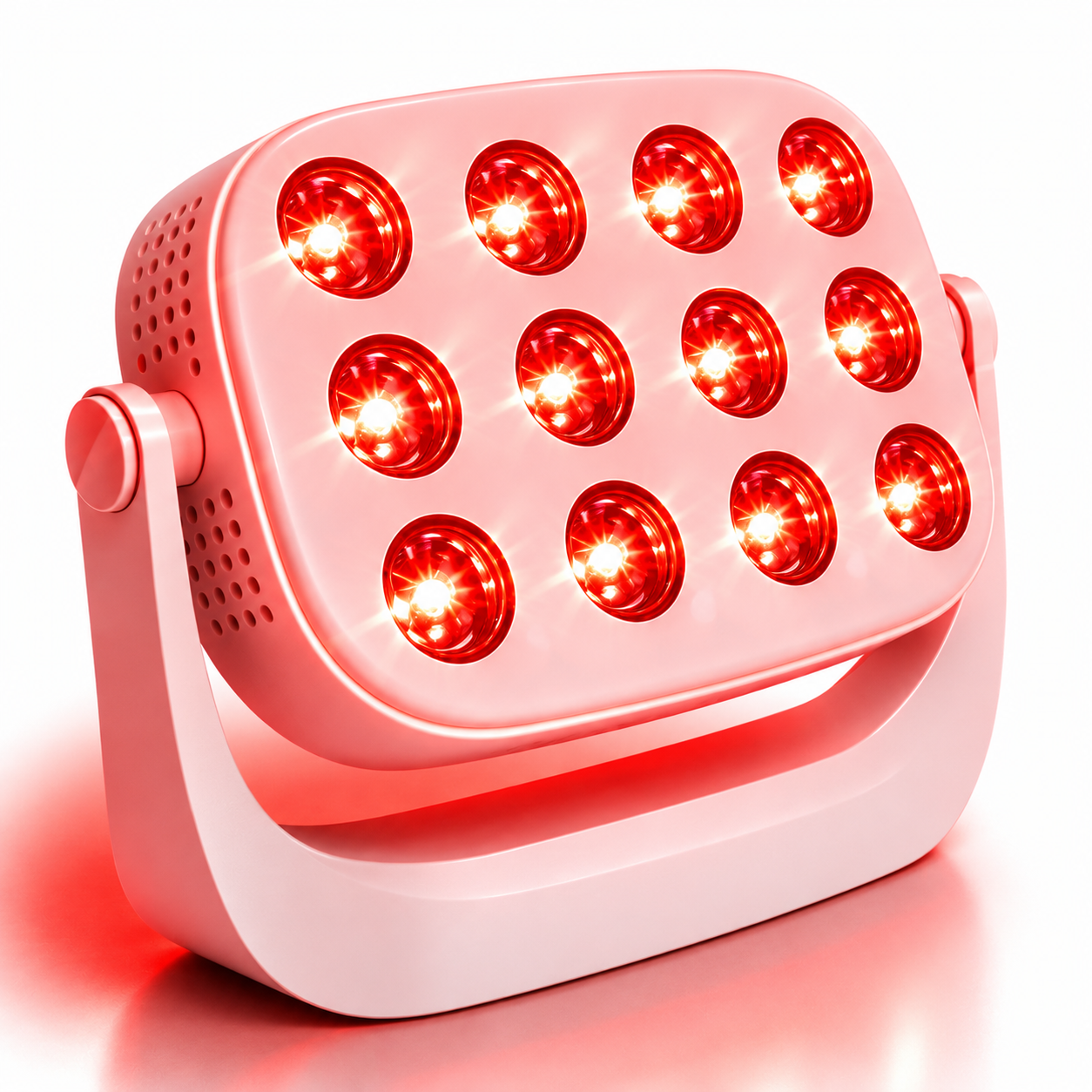 Compact Red & Near-Infrared LED Light Panel – 12 LEDs, 660nm & 850nm