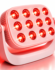 Compact Red & Near-Infrared LED Light Panel – 12 LEDs, 660nm & 850nm