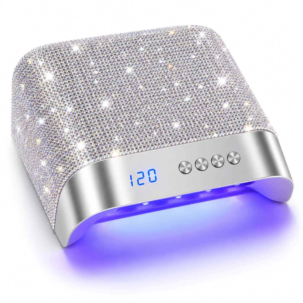 Diamond UV/LED Nail Lamp – 36 LEDs, Automatic Sensor, Digital Timer & Removable Magnetic Base
