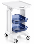 3-Tier Rolling Salon Trolley with Casters