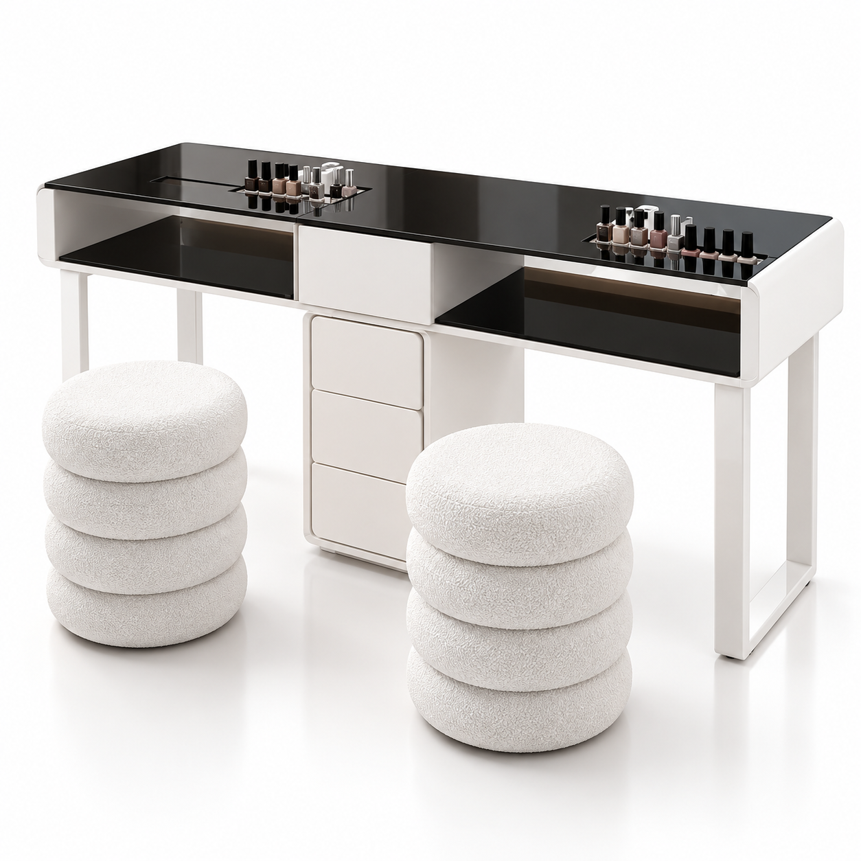 Luxury Double Manicure Nail Table