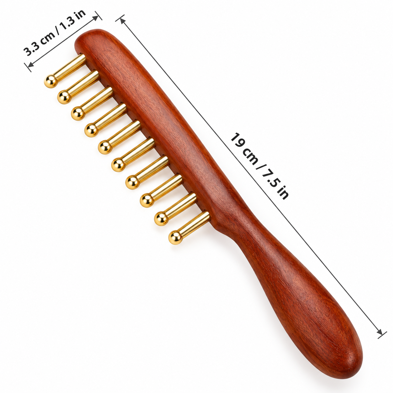 Massage Comb & Gua Sha Facial Massage Set – 2 Pieces