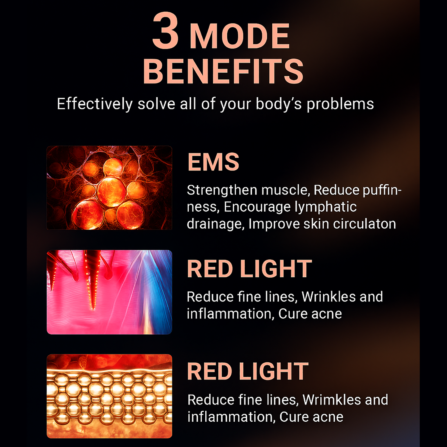 THEIA Lose Weight Sculpting Machine – RF Radio Frequency Body Slimming & Cellulite Massager with EMS Fat Burner & LED Therapy