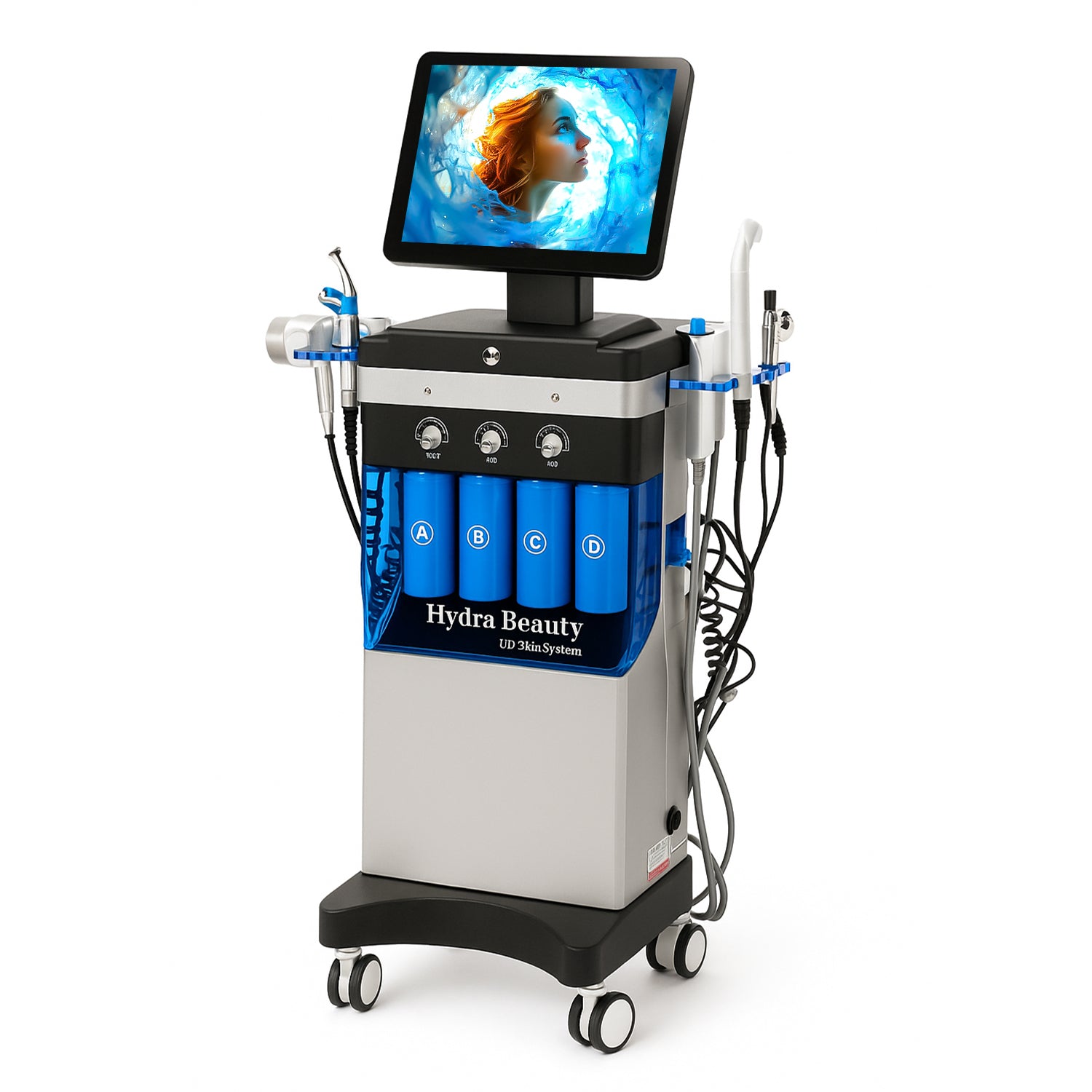 Theia Beautymaster Hydra 14 In 1 Diamond Peeling Hydro Microdermabrasion Oxygen Jet Aqua Facials Skin Care Cleaning Hydra Dermabrasion Facial Machine