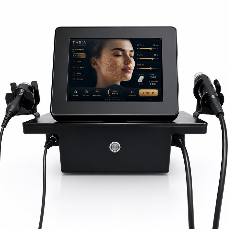 THEIA Gold RF Microneedling Machine – Professional RF Facial Treatment