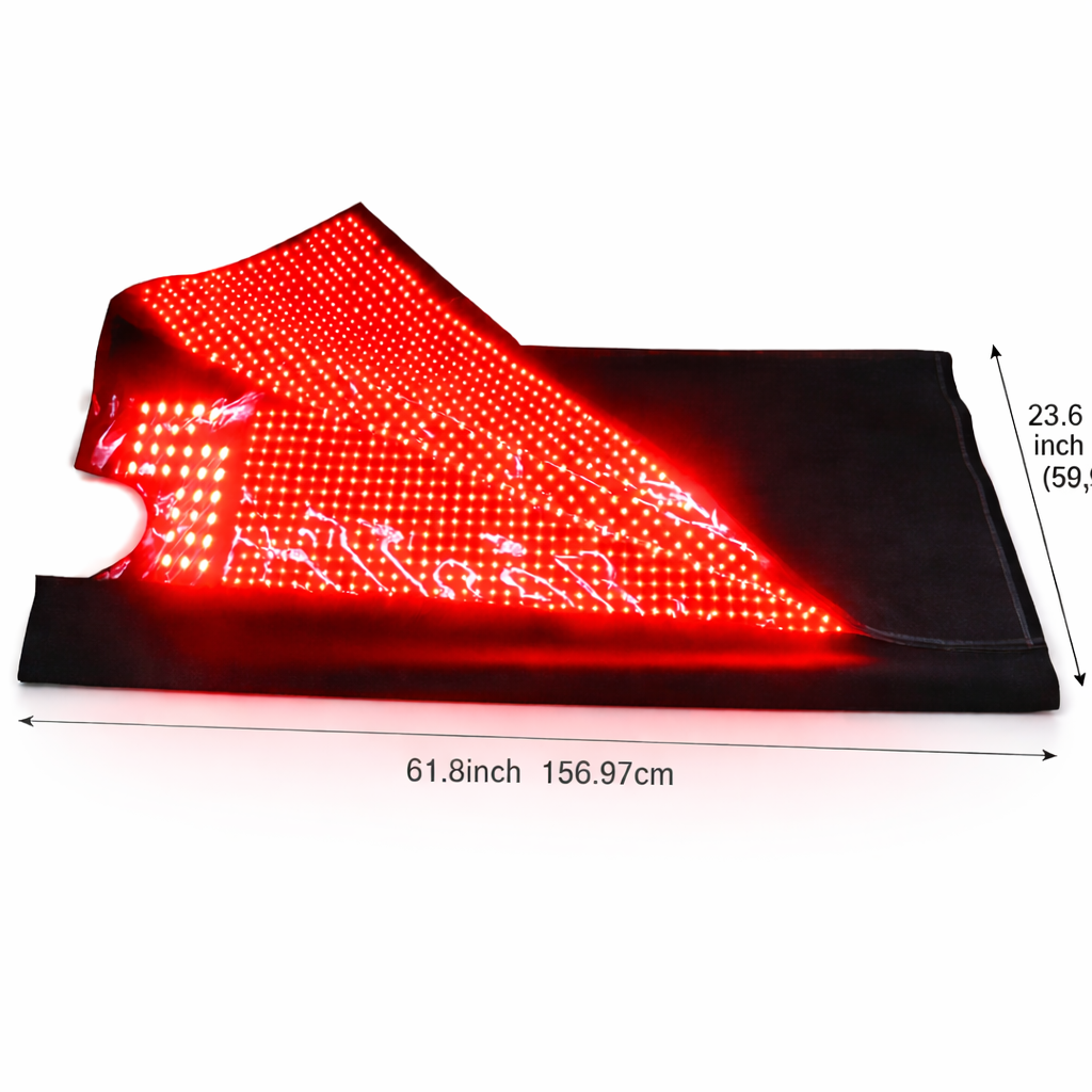 Theia Full Total Body Red Light Therapy Mat Strong 2320 LED’s (660nm and 850nm)