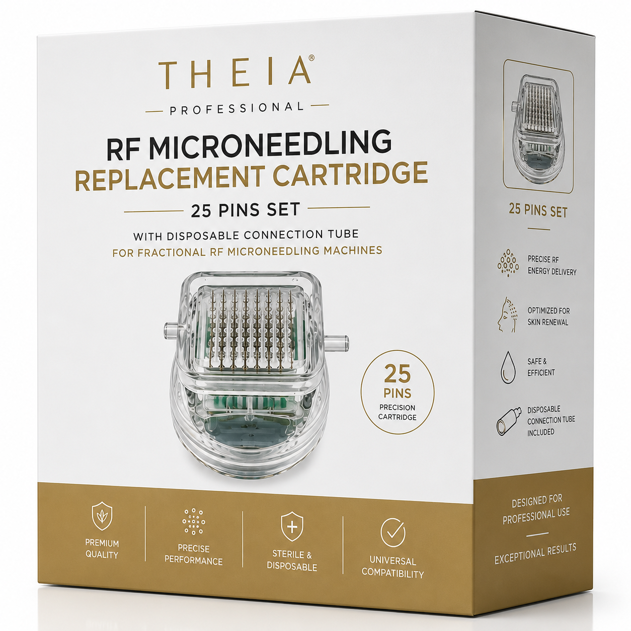 Theia Precision RF Microneedling Cartridge Pro – Sterile Professional Replacement Cartridge