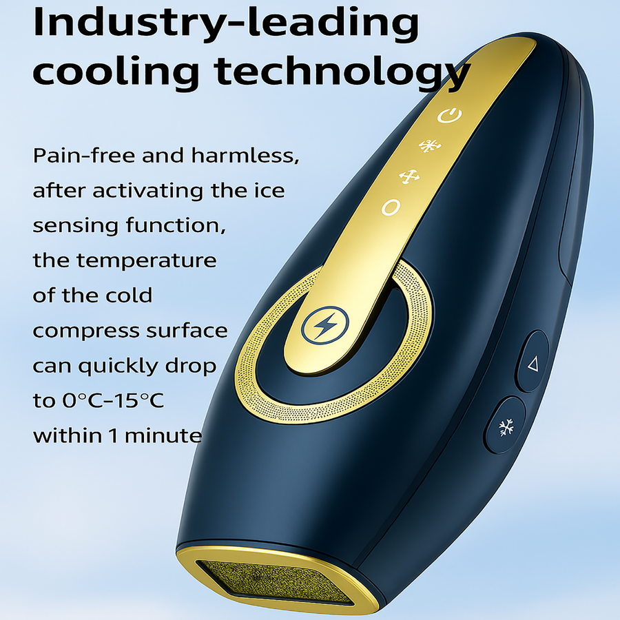 T17 Intelligent IPL Laser Hair Removal - ICE Cooling Epilator with 9,999,999 Flashes & Skin Tone Sensor