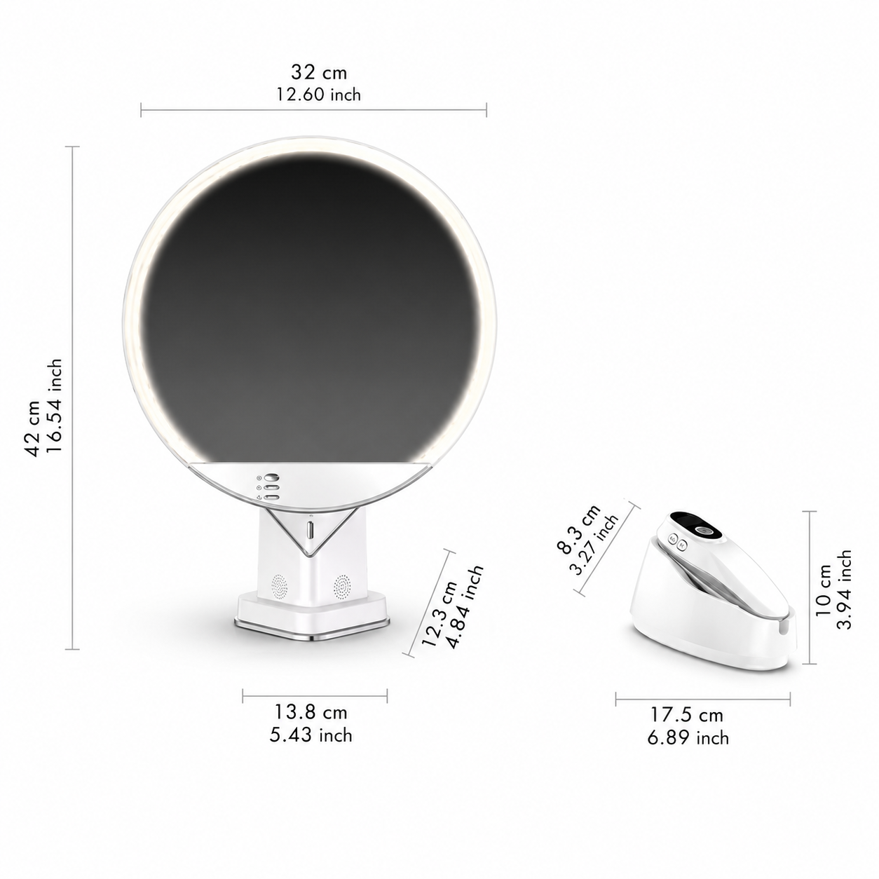 Elite AI Scalp Analyzer Pro – Professional HD Hair & Scalp Analysis System with Integrated Mirror Display