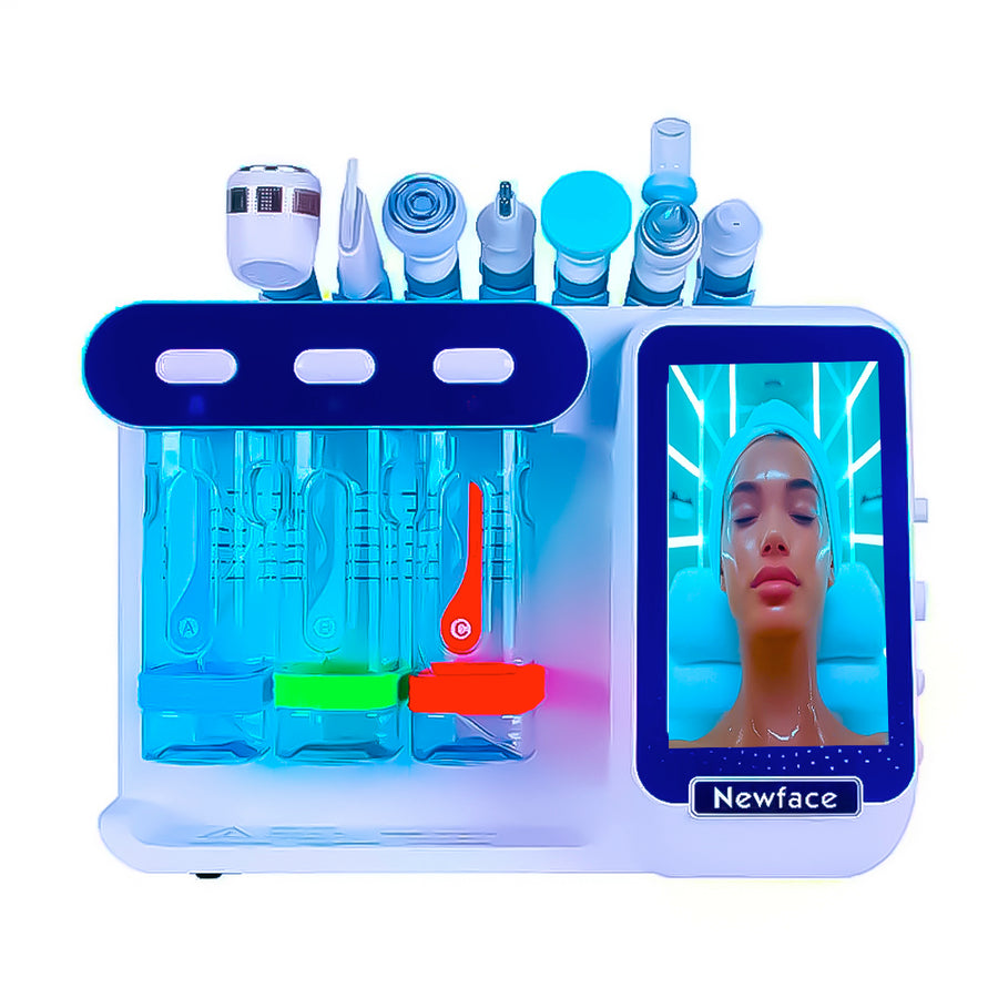 Theia AquaGlow Pro – Portable Hydra Peel Facial Machine for Deep Cleansing & Skin Rejuvenation