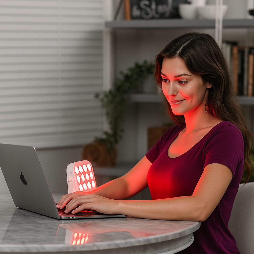 Red Light Therapy Panel Features 12 Leds for Effective 660nm/850nm Wavelength Treatment Infrared Led Light Panel