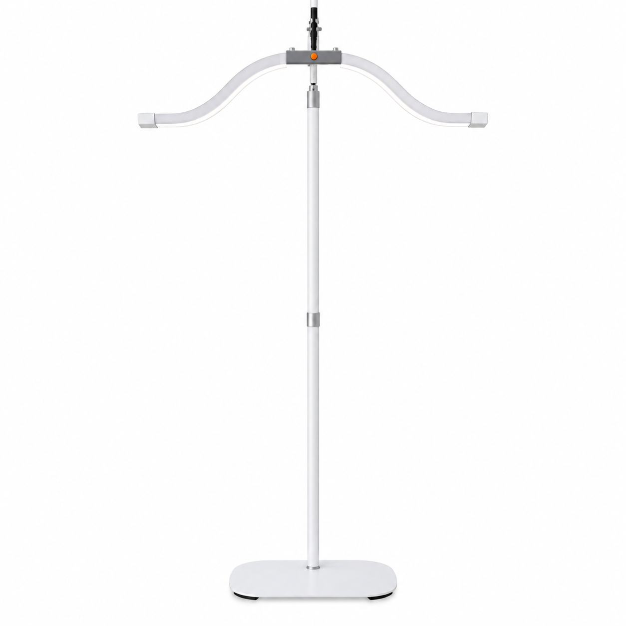 Professional 2-in-1 Curved LED Beauty Floor Lamp