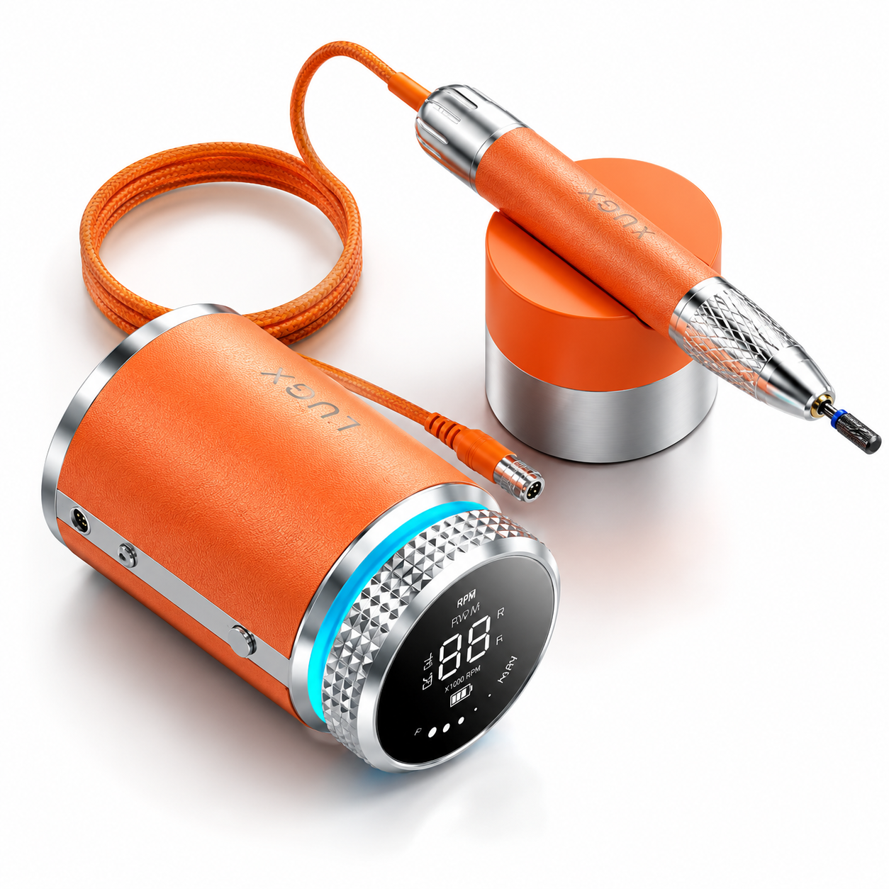 Luxury Portable Nail Drill Machine – 35,000RPM Brushless Professional Electric Manicure Device for Salon & Home Use