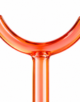 High Frequency Glass Y Electrode – Orange Replacement Attachment for Facial & Neck Beauty Devices