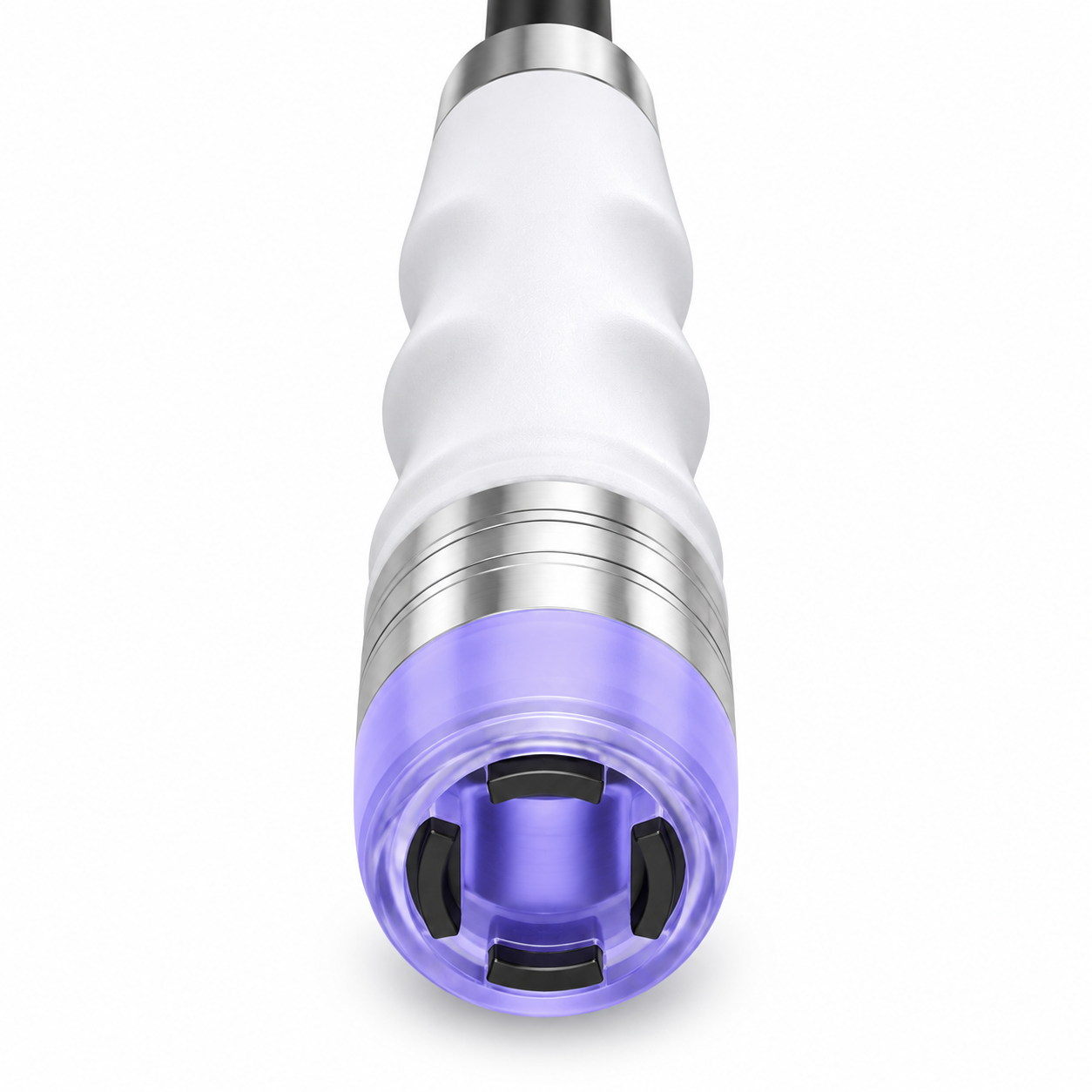 Small Vacuum RF Facial Replacement Probe with Blue Light