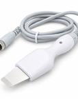 Ultrasonic Skin Scrubber Replacement Handpiece with Cable for Compatible Facial Machines