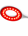 620nm Red Cordless Table Lamp – Dimmable LED Desk Light with 3 Brightness Levels