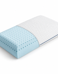 Ergonomic Memory Foam Bed Pillow – Ventilated Contour Sleeping Pillow with Washable Cover