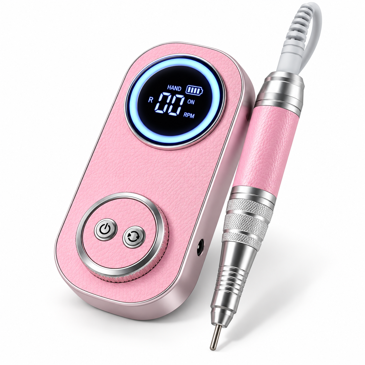 Cordless Electric Nail Drill Machine – 40,000 RPM, 25W Rechargeable Manicure & Pedicure Tool