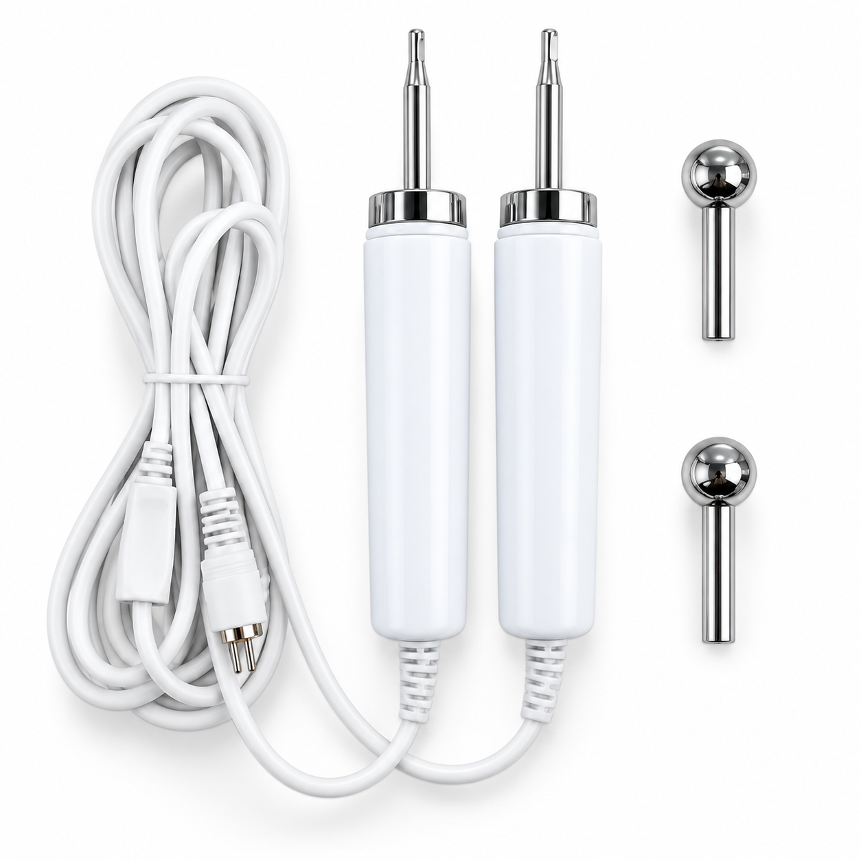Professional BIO Replacement Handpiece Set – 2 Handles, 2 Bars & 2 Ball Electrodes