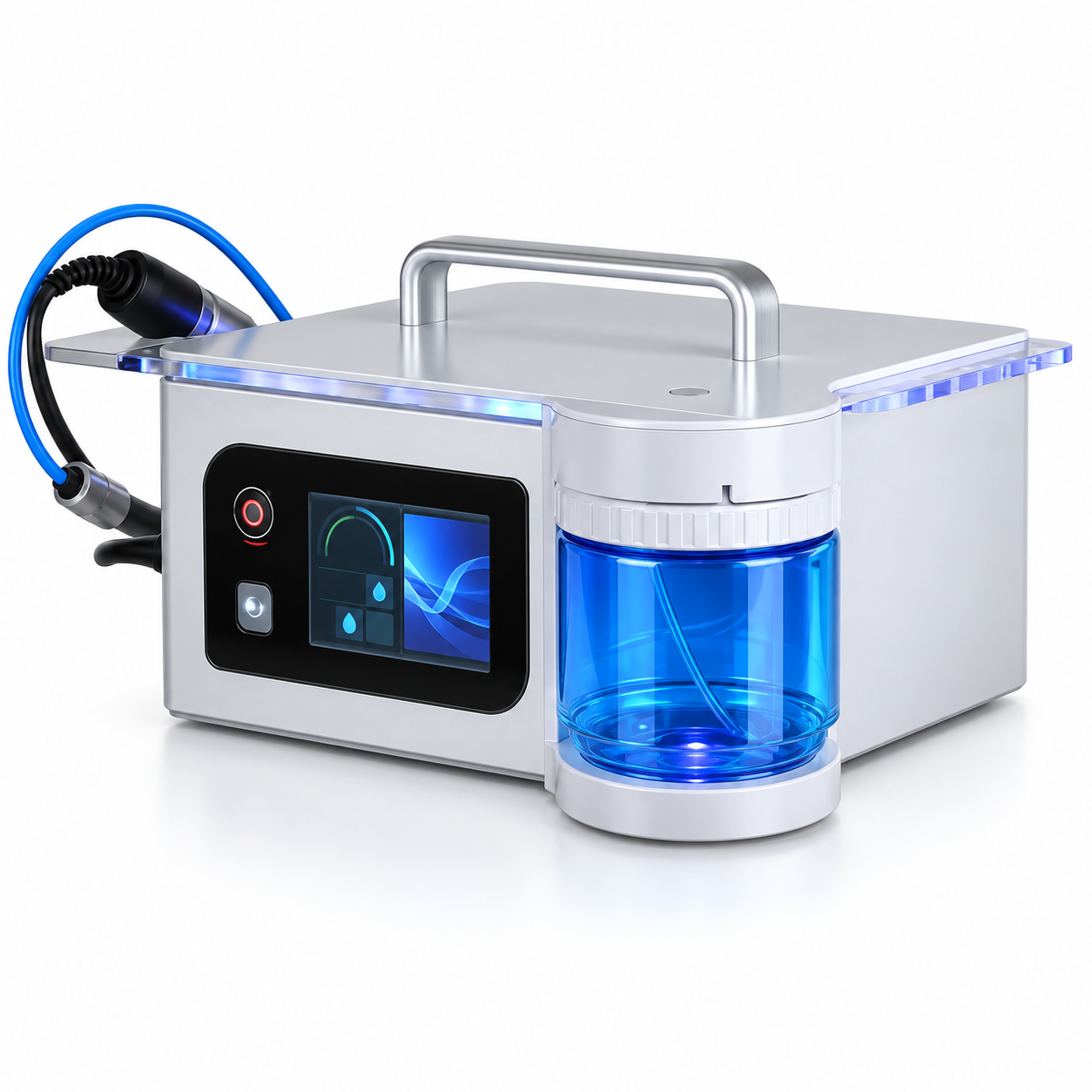 Professional Water Spray Nail Drill Machine 32,500 RPM with Touchscreen & Foot Pedal for Manicure & Pedicure