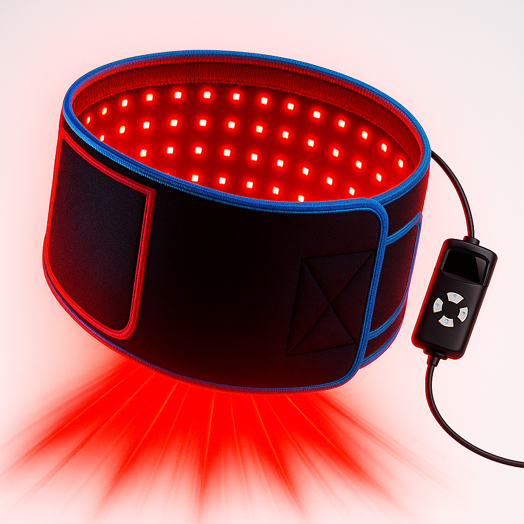 Theia Advanced Red & Near-Infrared LED Light Belt – 660nm & 850nm, 105 LEDs