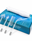 Portable High Frequency Facial Wand – 4 Glass Electrodes with Adjustable Intensity