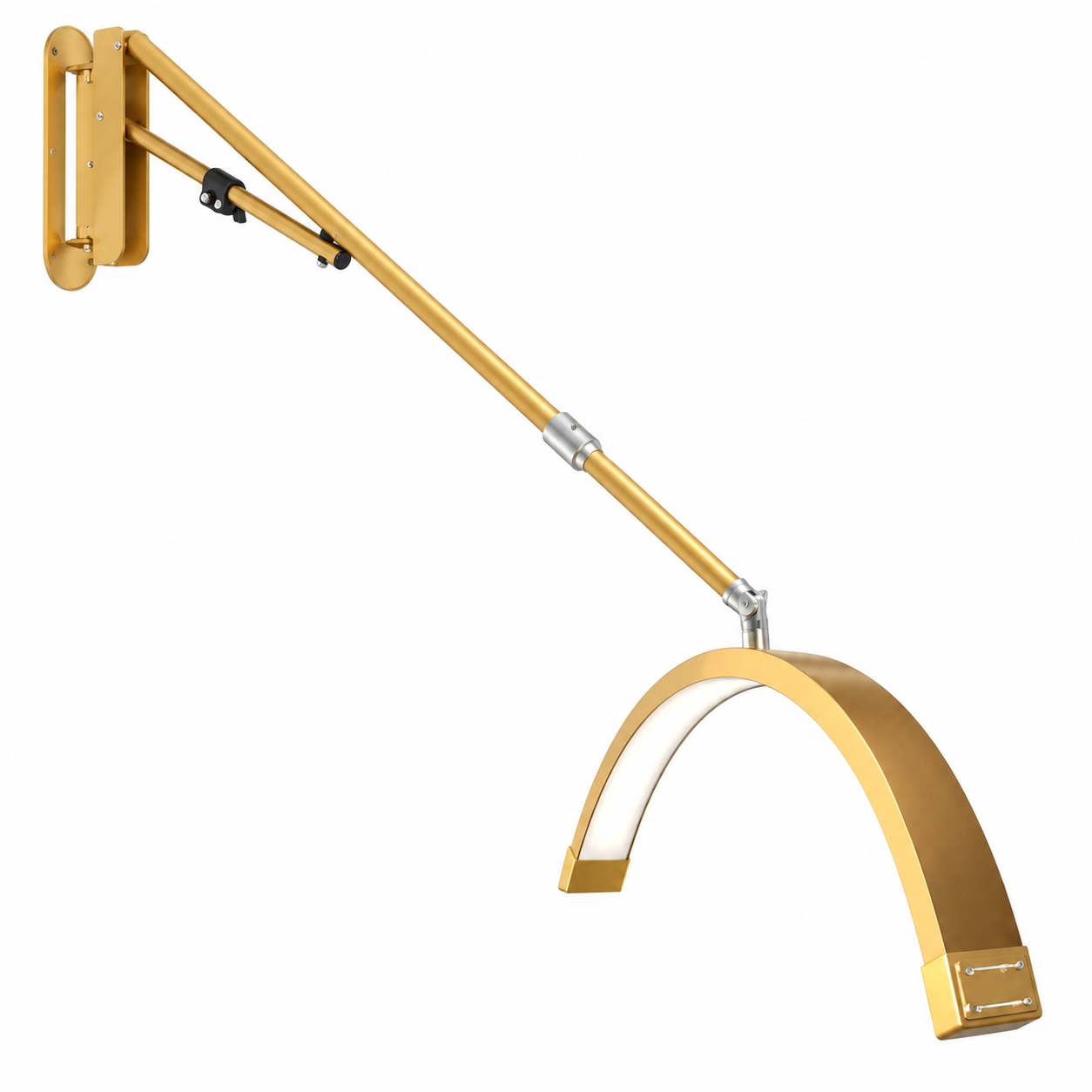 Professional 25-Inch Wall-Mounted LED Beauty Lamp – 40W Adjustable Arm 3200–5600K
