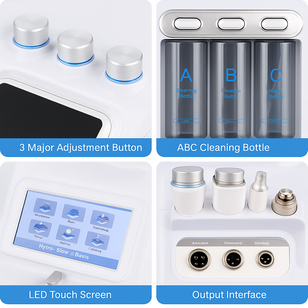 Theia Professional 6 in 1 Hydro Dermabrasion Machine