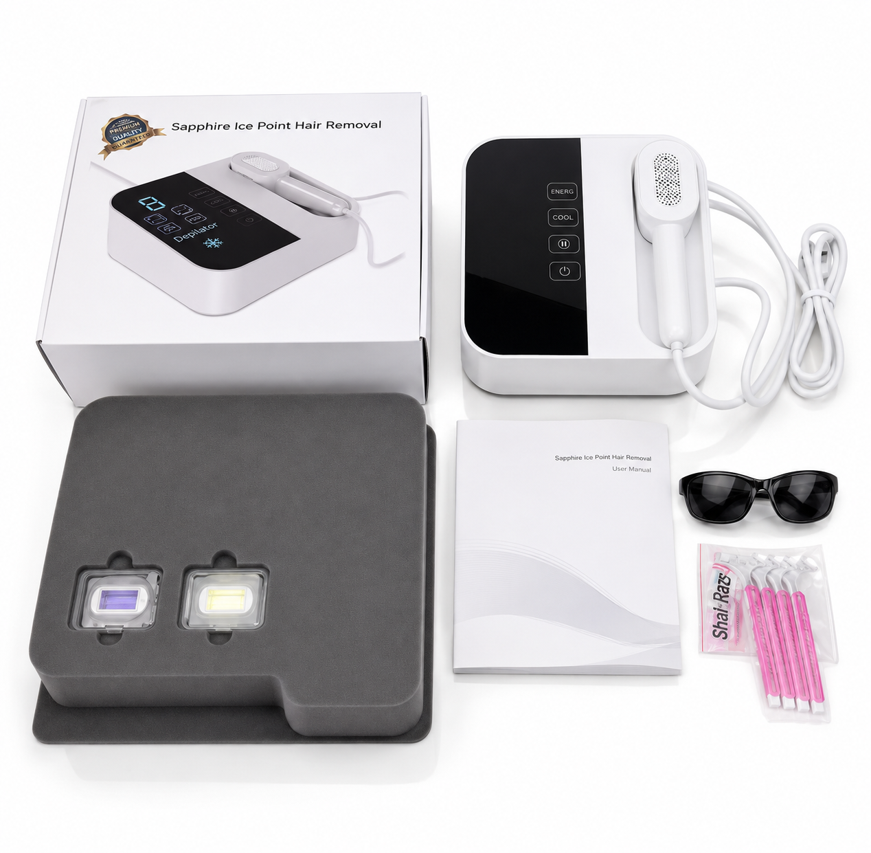 Sapphire IPL Pro Hair Reduction Device