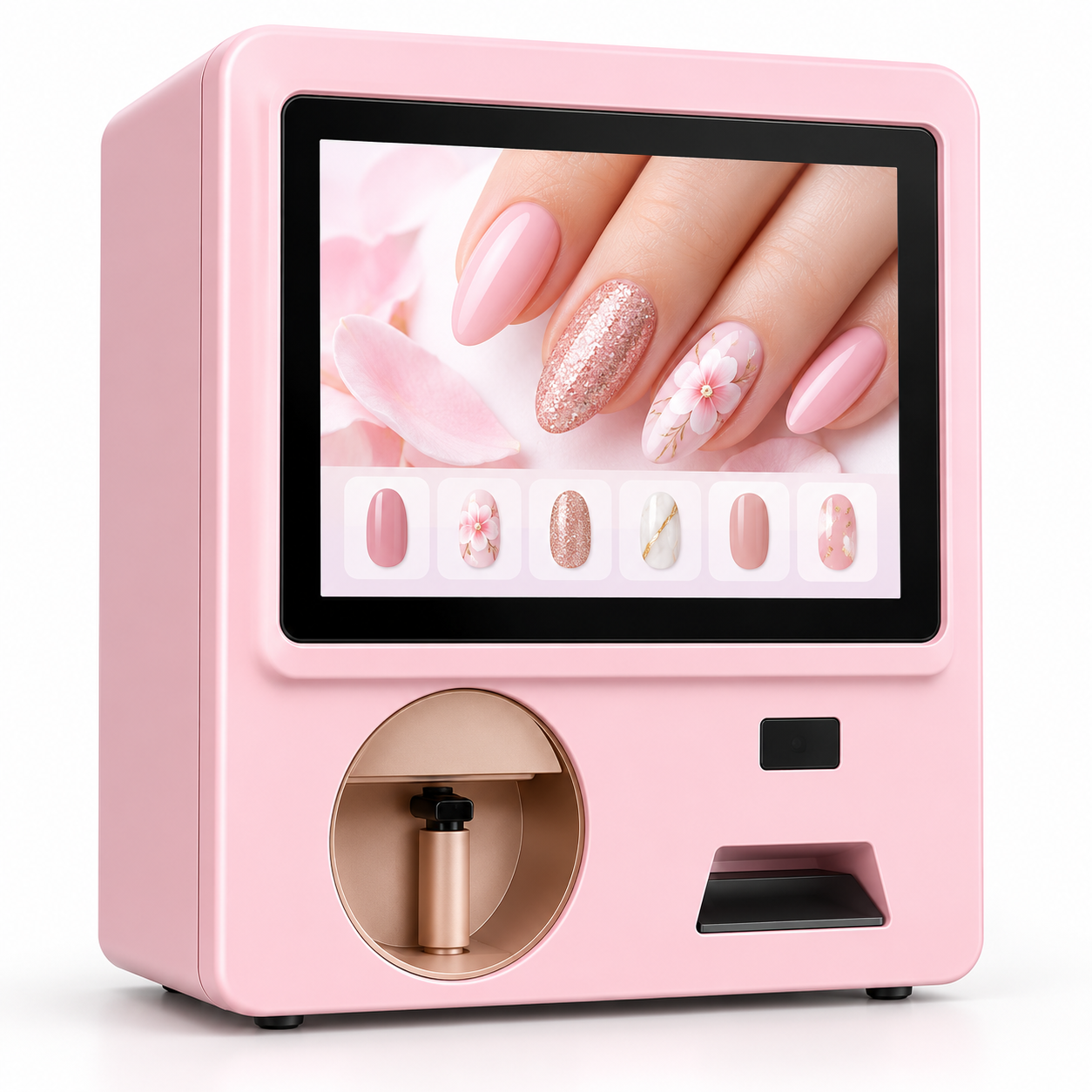 Smart Nail Art Printer with HD Touchscreen, AI Design, Photo Printing & Wi-Fi for Salons