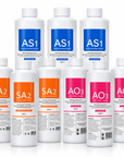 Aqua Peeling Solutions AS1 + SA2 + AO3 – 9 × 400ml Hydro Facial Serum Set