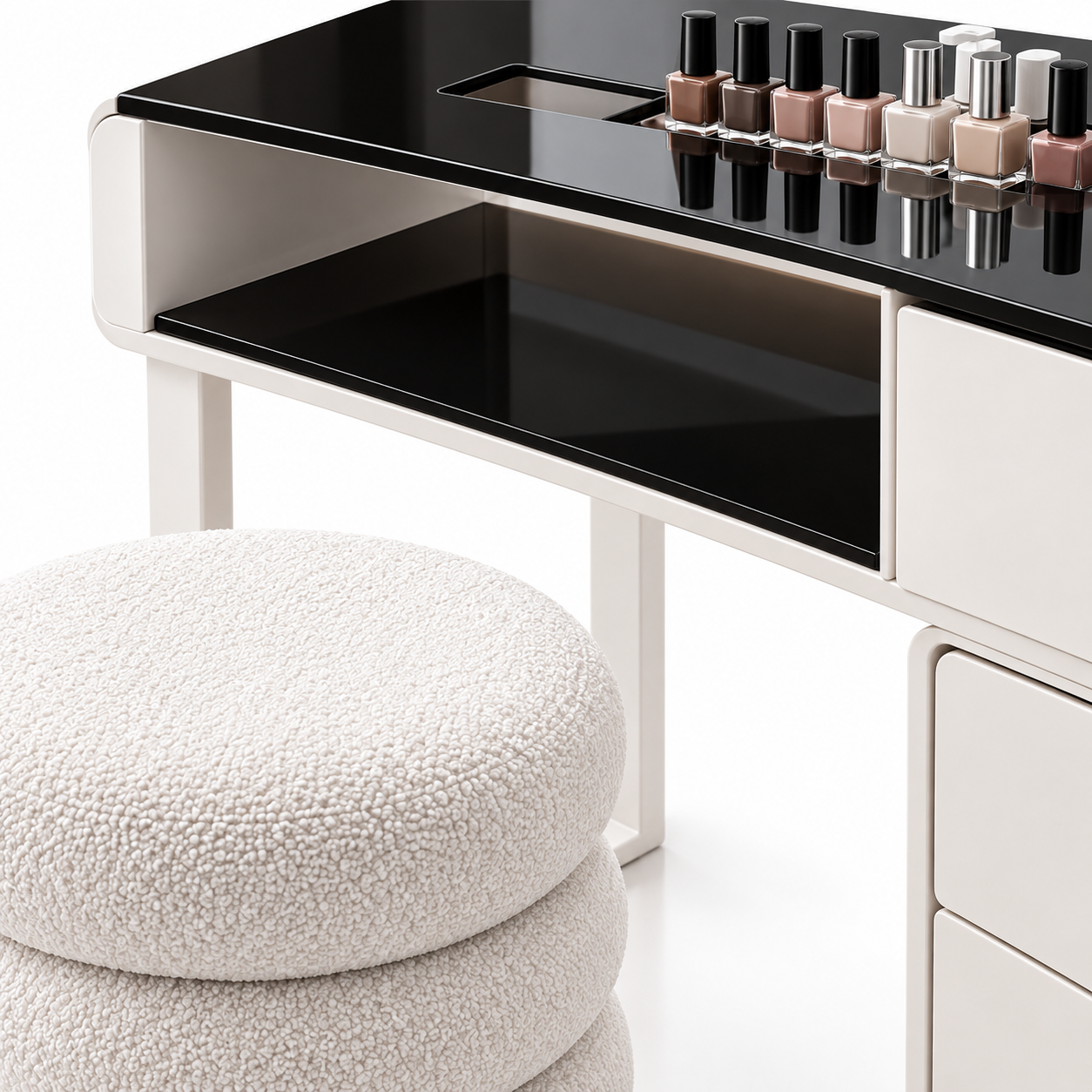 Luxury Double Manicure Nail Table