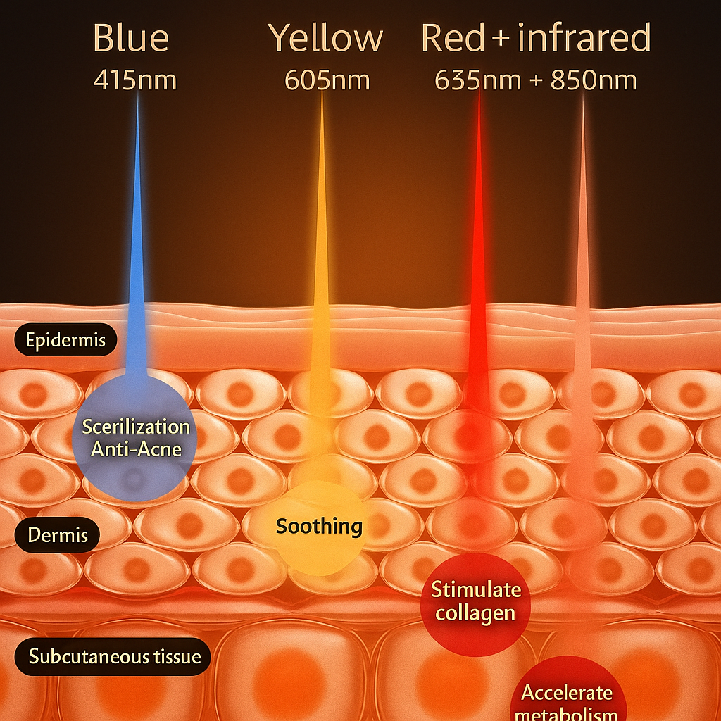Theia 660nm 850nm Red Infrared Light Therapy Wrap For a Youthful Neck & Chest
