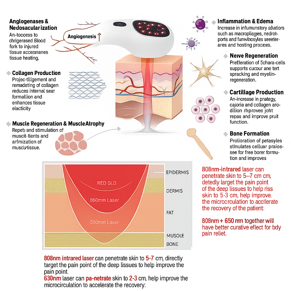 Deep Tissue Red Laser Therapy