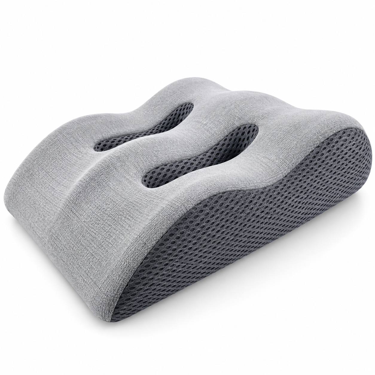 Memory Foam Leg Support Pillow – Ergonomic Knee & Calf Elevation Cushion