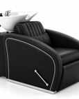 Luxury Backwash Shampoo Chair with Ceramic Basin