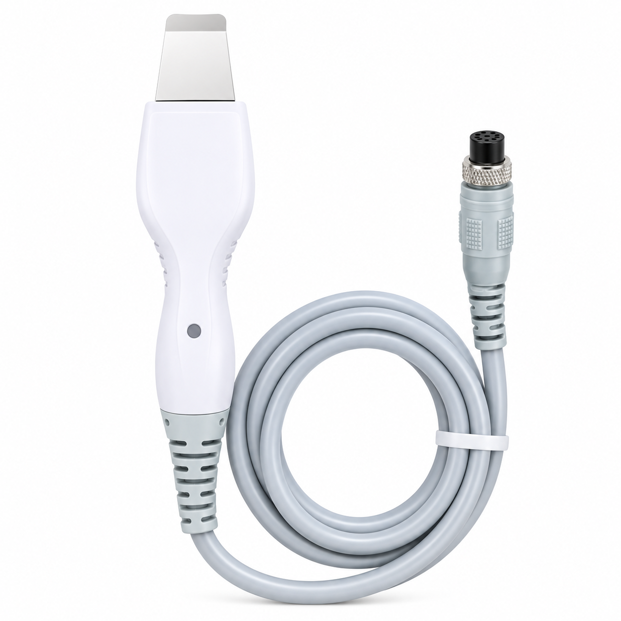 Ultrasonic Skin Scrubber Replacement Handpiece with Cable for Compatible Facial Machines