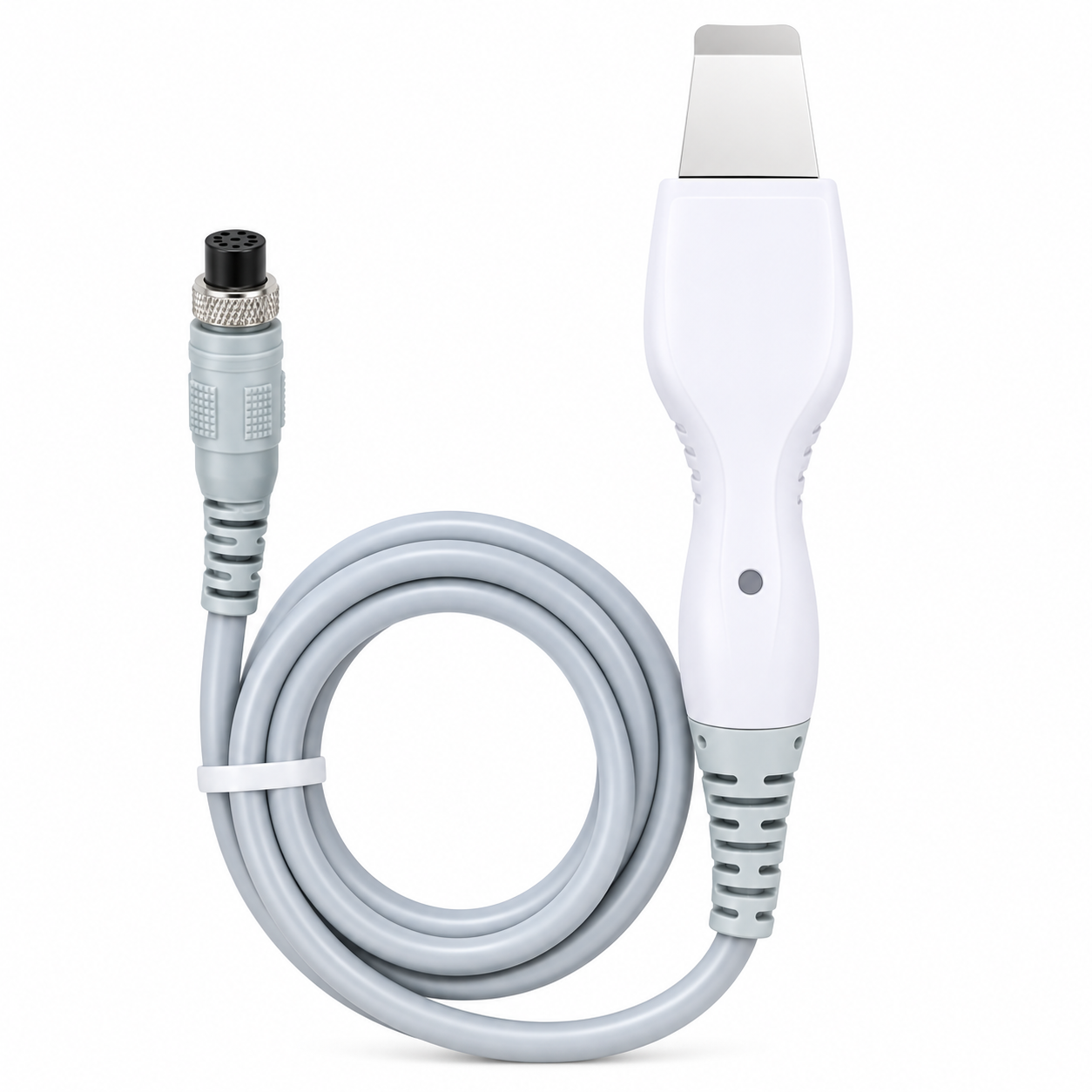 Ultrasonic Skin Scrubber Replacement Handpiece with Cable for Compatible Facial Machines