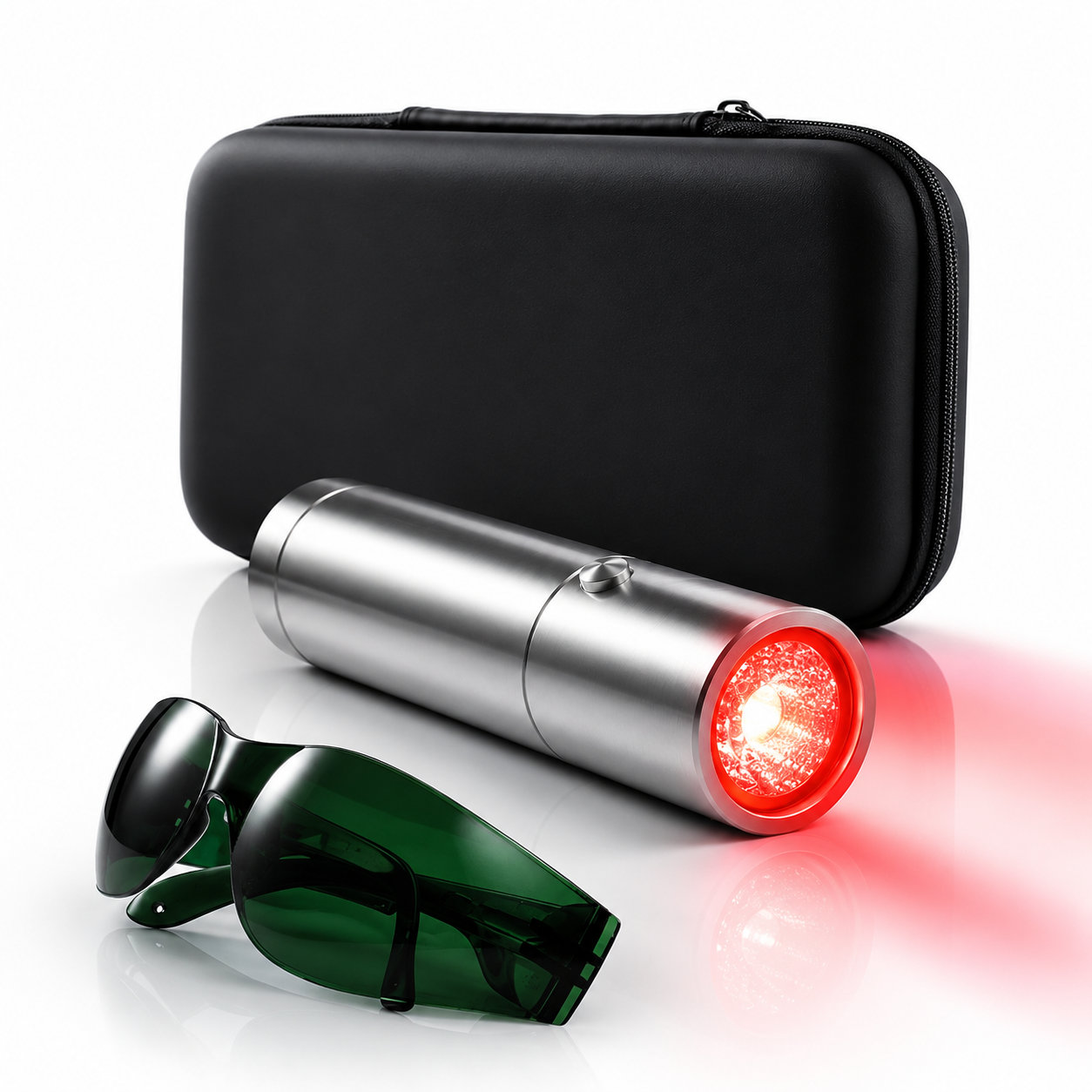Theia 5-Wavelength Red & Blue Light Device – Portable Infrared LED Wand for Face, Body & Pet Care