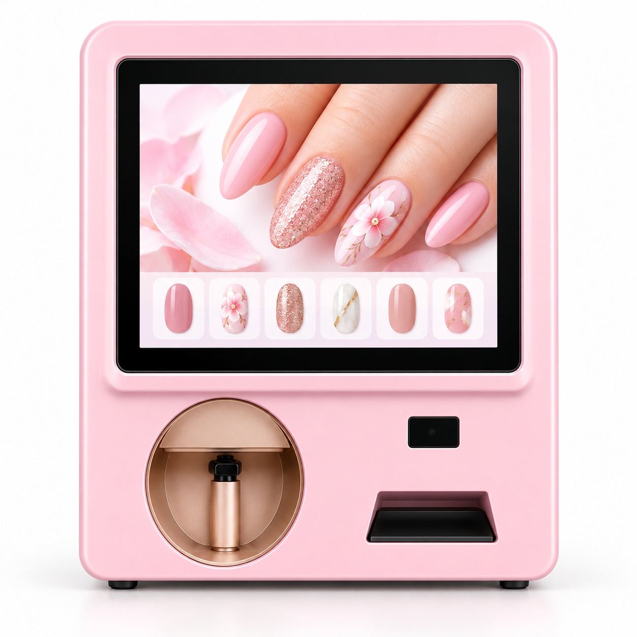 Smart Nail Art Printer with HD Touchscreen, AI Design, Photo Printing & Wi-Fi for Salons