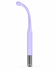 High Frequency Glass Point Electrode – Curved Purple Replacement Attachment for Facial Beauty Devices