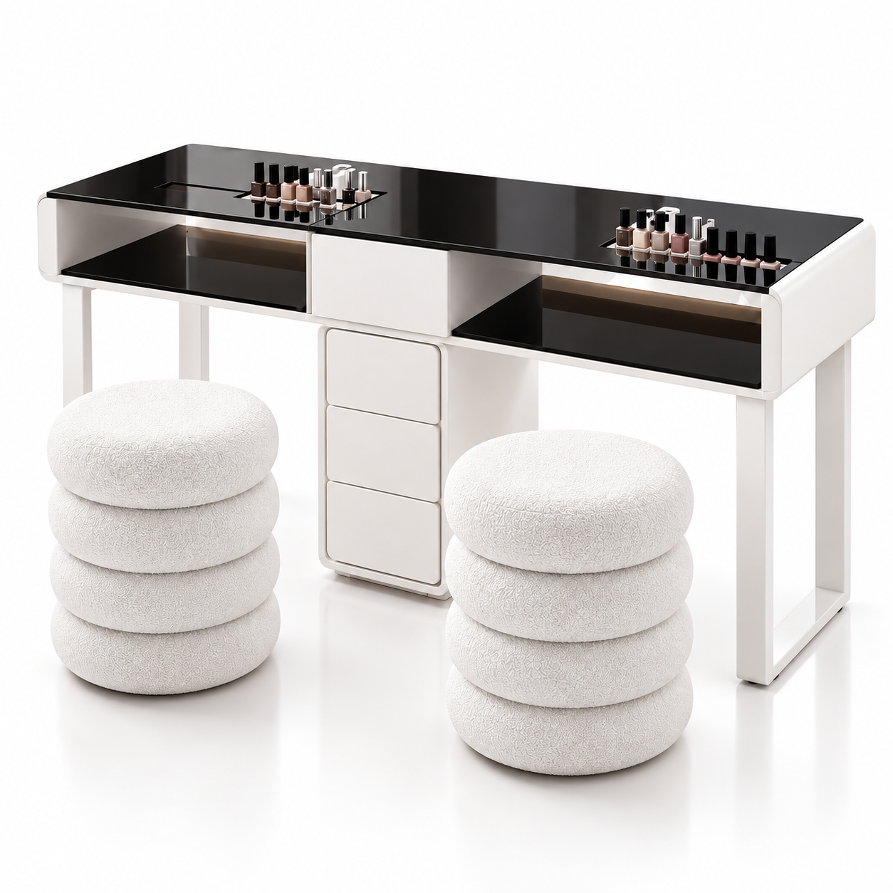 Luxury Double Manicure Nail Table