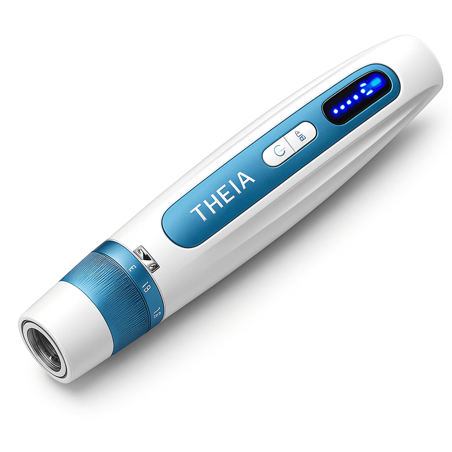 THEIA 2-in-1 Microneedling & EMS Facial Device – Professional Derma Pen for Skin Rejuvenation, Tightening & Anti-Aging
