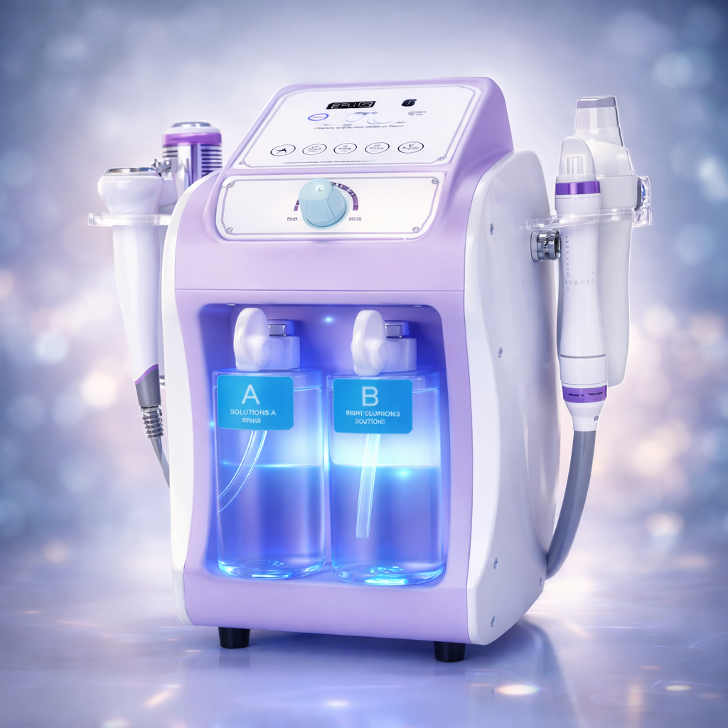 Peneelily 6-in-1 Hydrodermabrasion Machine – Professional Facial Cleansing & Hydration Device