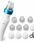Hydro Dermabrasion Replacement Handpiece with Cable & Transparent Tip for Compatible Facial Machines