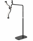 Professional 2-in-1 Curved LED Beauty Floor Lamp