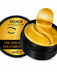 24K Gold Hydrogel Under Eye Patches – 60 Pieces / 30 Pairs – Hydrating Eye Care