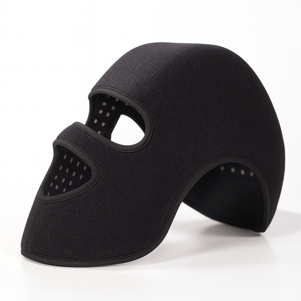 LED Hair Growth & Skin Rejuvenation Mask – 4-Color LLLT Therapy 660nm & 850nm for Anti-Aging, Skin Brightening and Hair Loss Prevention