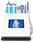 4-in-1 Hydro Dermabrasion Facial Machine with Ultrasonic, Microdermabrasion & Cold Hammer